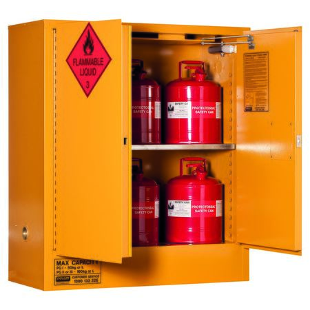 PRATT - 160L Flammable Liquid Storage Cabinet: