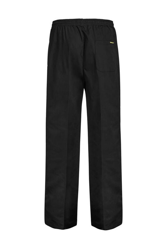 WORKCRAFT-ELASTIC DRAWSTRING WAIST PANT