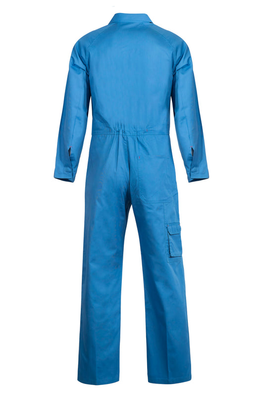 WORKCRAFT-POLY/COTTON COVERALLS