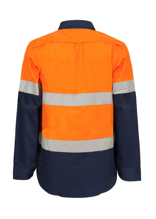 WORKCRAFT-MATERNITY HI VIS SHIRT CSRTAPE