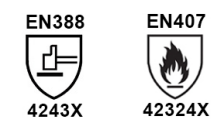 YSF - Martula Red Kevlar Welders Gloves (Carton of 48)