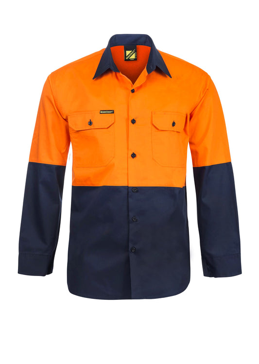Workcraft - LIGHTWEIGHT VENTED SHIRT-LS