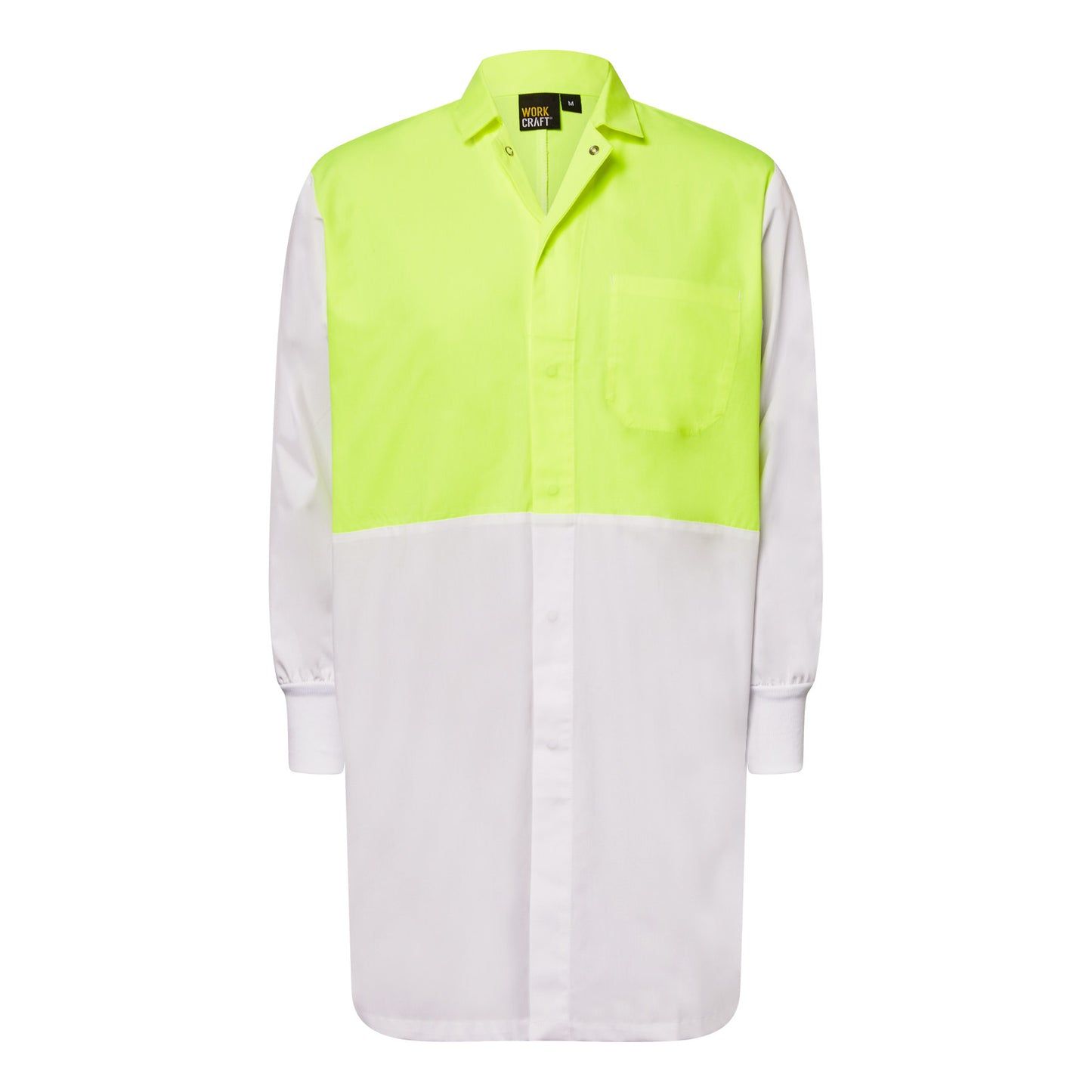 WORKCRAFT-LS DUSTCOAT CUF CST PKT SIDE P