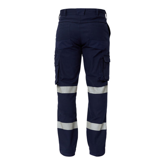 WORKCRAFT-CARGO PANTS W SEG TAPE