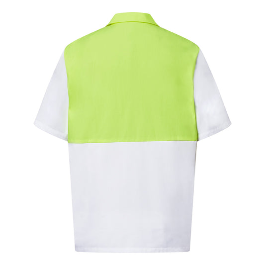 WORKCRAFT-JACSHIRT SS RIB NECK INSERT
