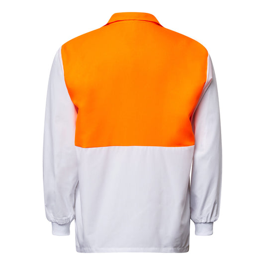 WORKCRAFT-FOOD IND HI VIS JACSHRT NKINST