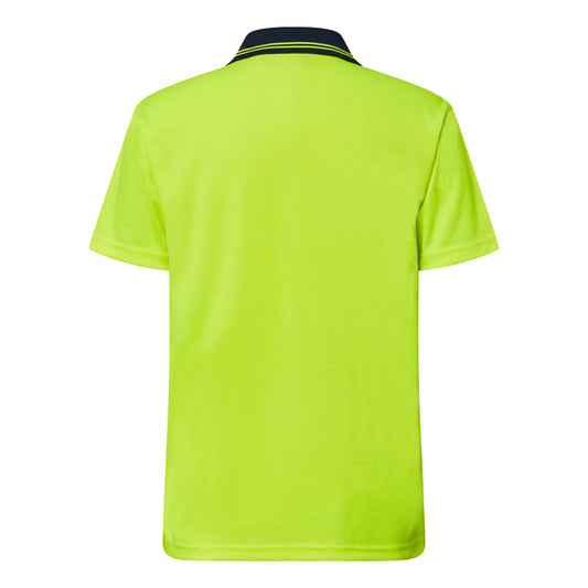 WORKCRAFT-HI VIS LIGHTWEIGHT SS POLO