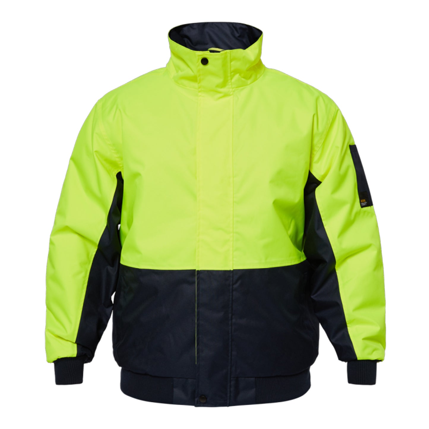 WORKCRAFT-TWO TONE BOMBER JACKET