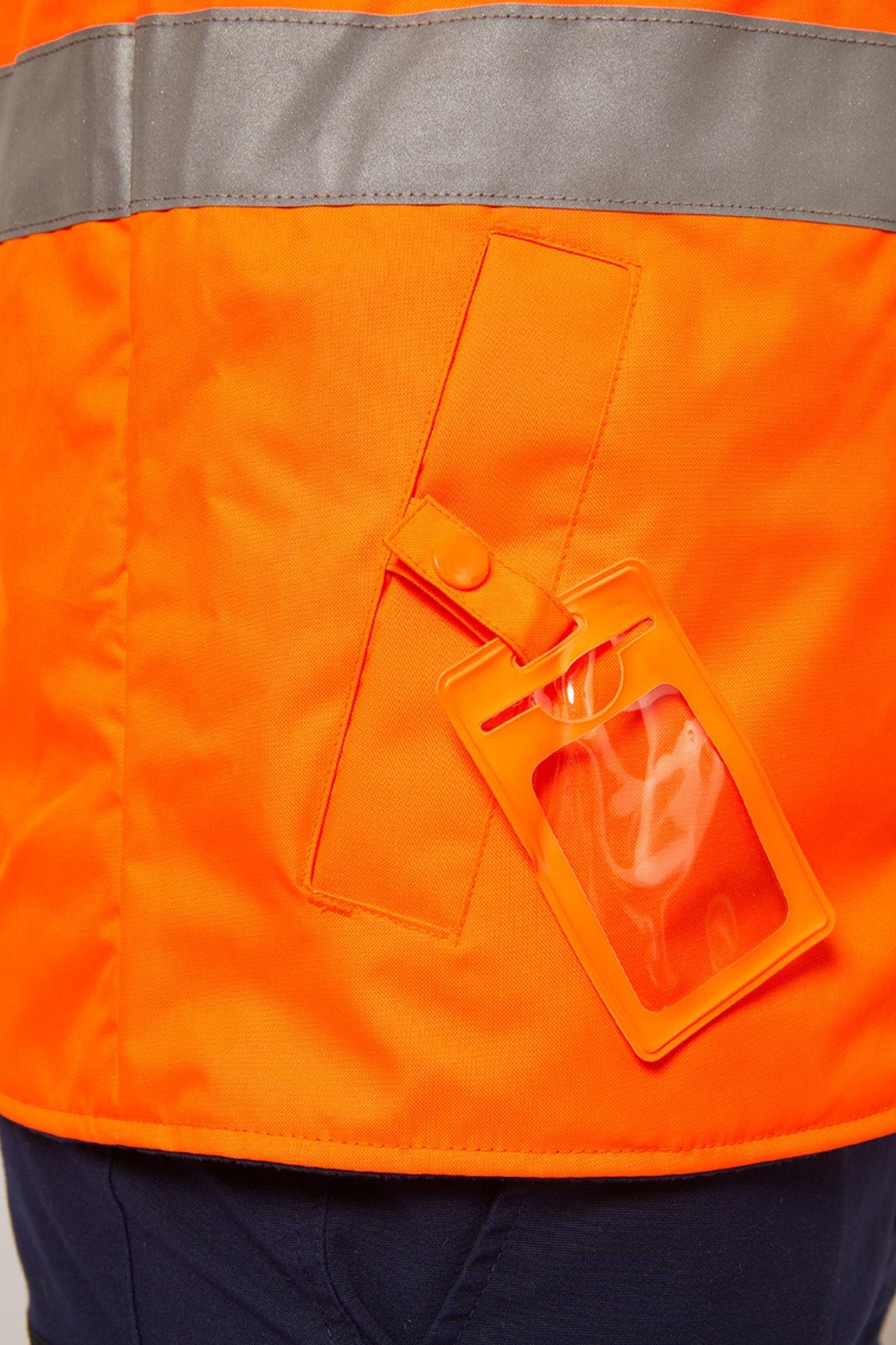 WORKCRAFT-TWO TONE 4 IN 1 JACKET W/TAPE