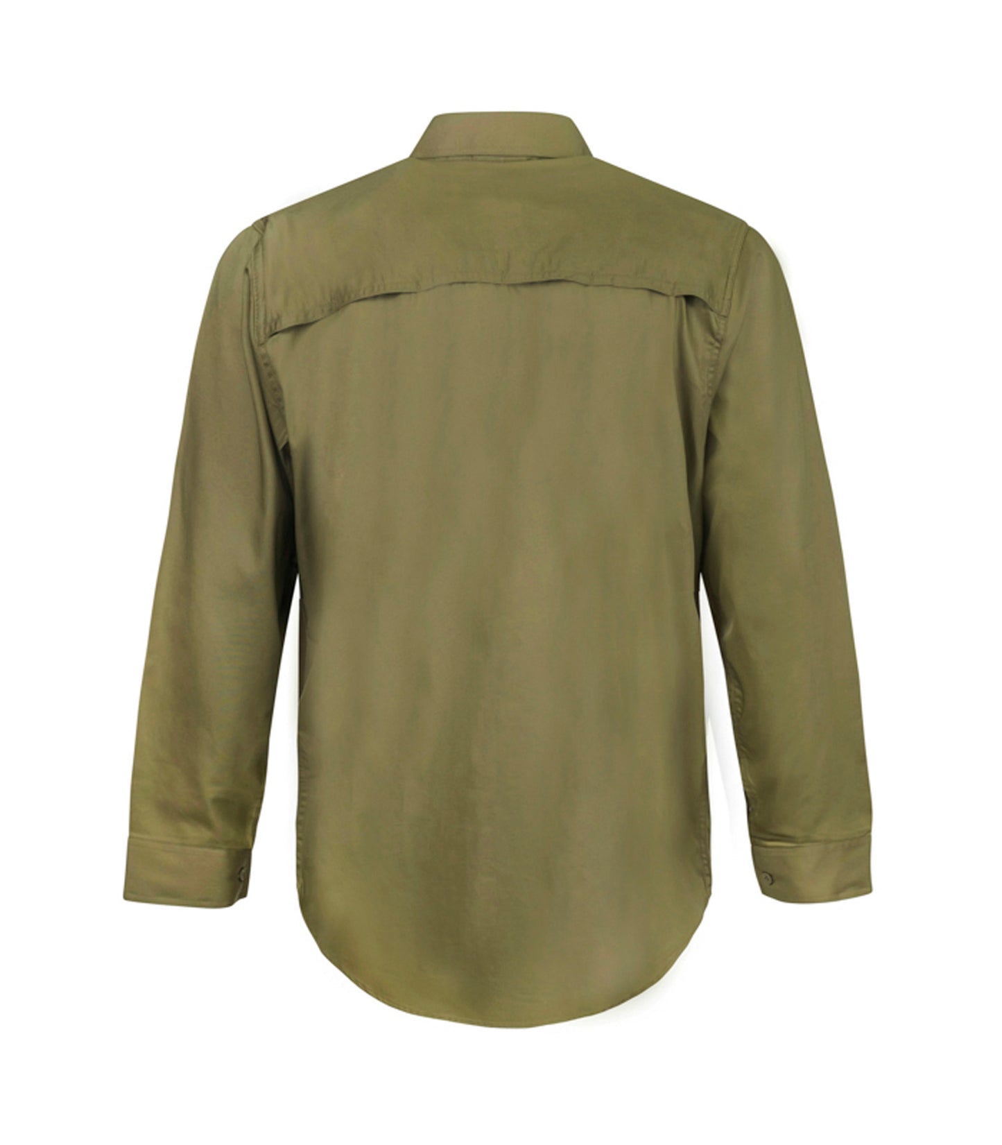 WORKCRAFT-FULL COLOUR VENTED L/S SHIRT