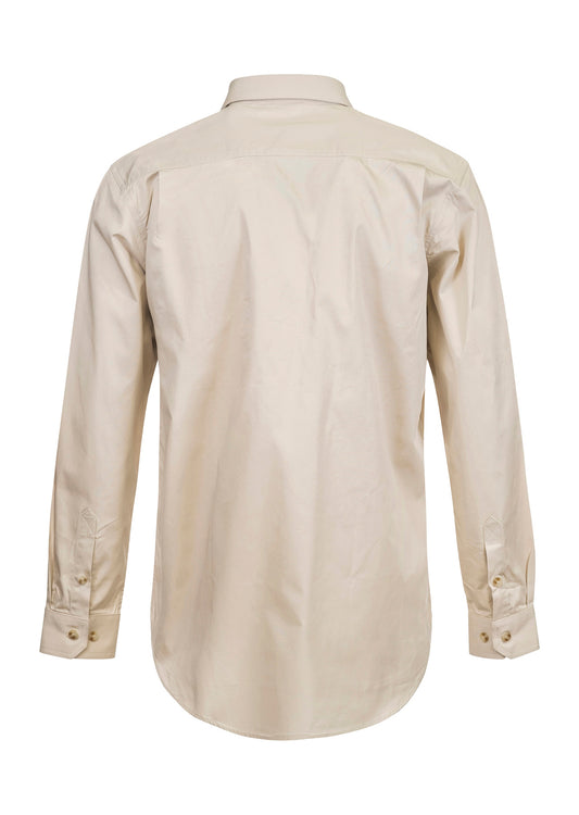 WORKCRAFT-HALF PLACKET FULL COL SHT
