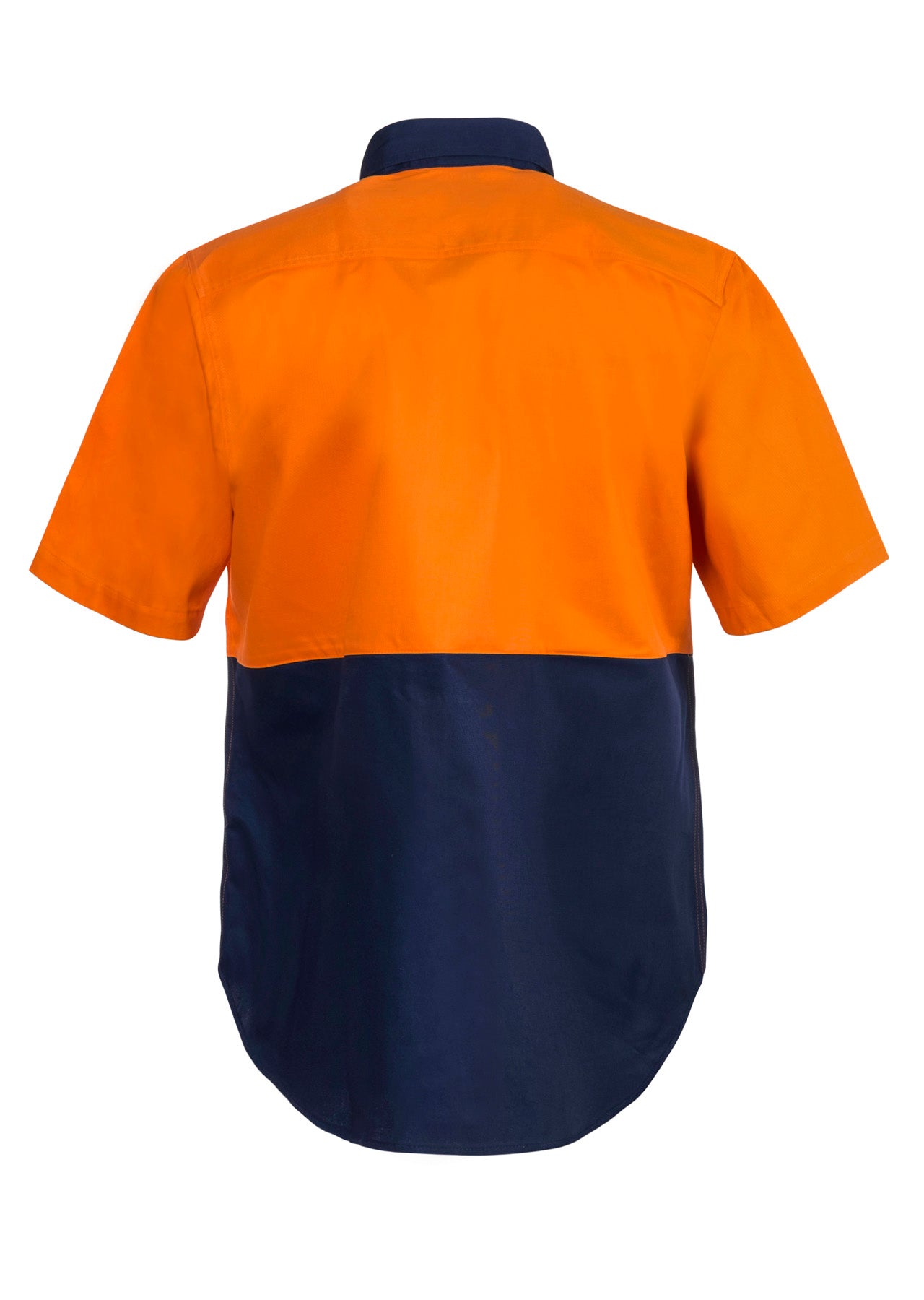 WORKCRAFT-TWO TONE SHORT SLEEVE SHIRT