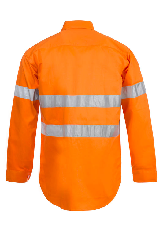 WORKCRAFT-LONG SLEEVE SHIRT W/ CSR TAPE