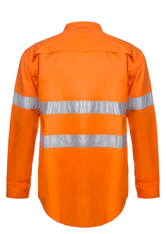 WORKCRAFT-COTTON SHIRT WITH CSR TAPE