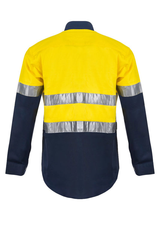 WORKCRAFT-COTTON SHIRT WITH CSR TAPE