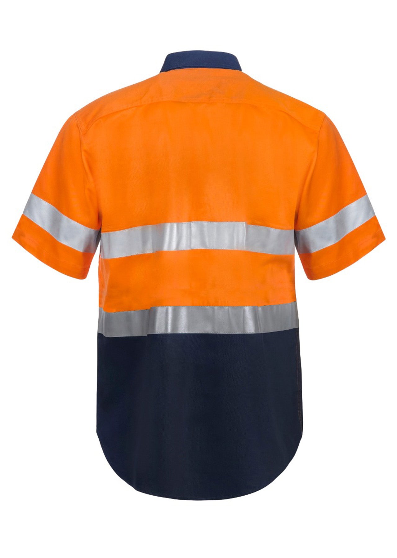 WORKCRAFT-TWO TONE S/S SHIRT W CSR TAPE