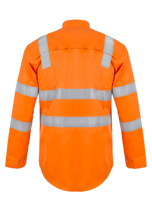 WORKCRAFT-COTTON SHIRT WITH CSR TAPE