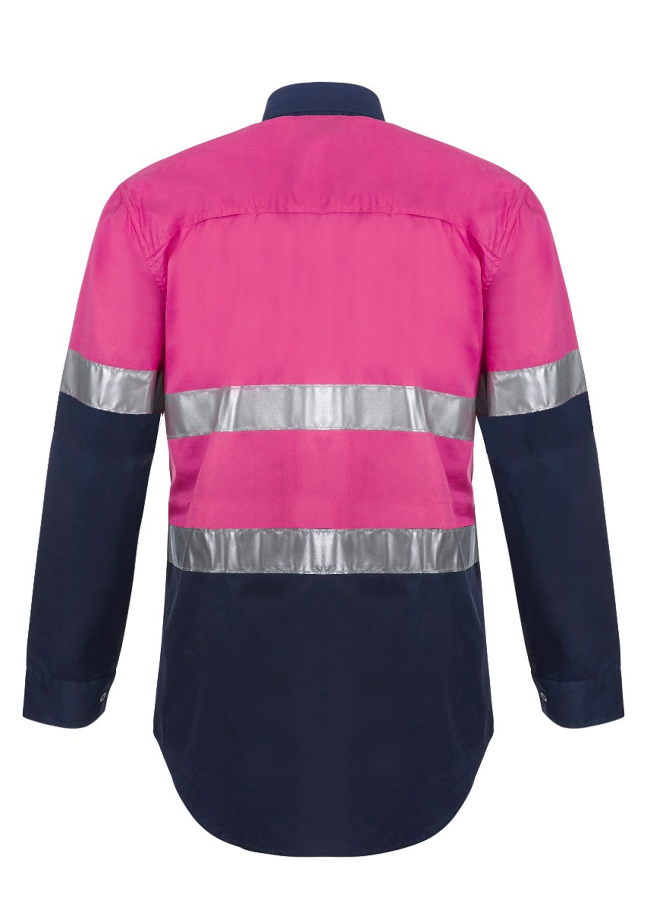 WORKCRAFT-COTTON L/S SHIRT WITH CSRTAPE