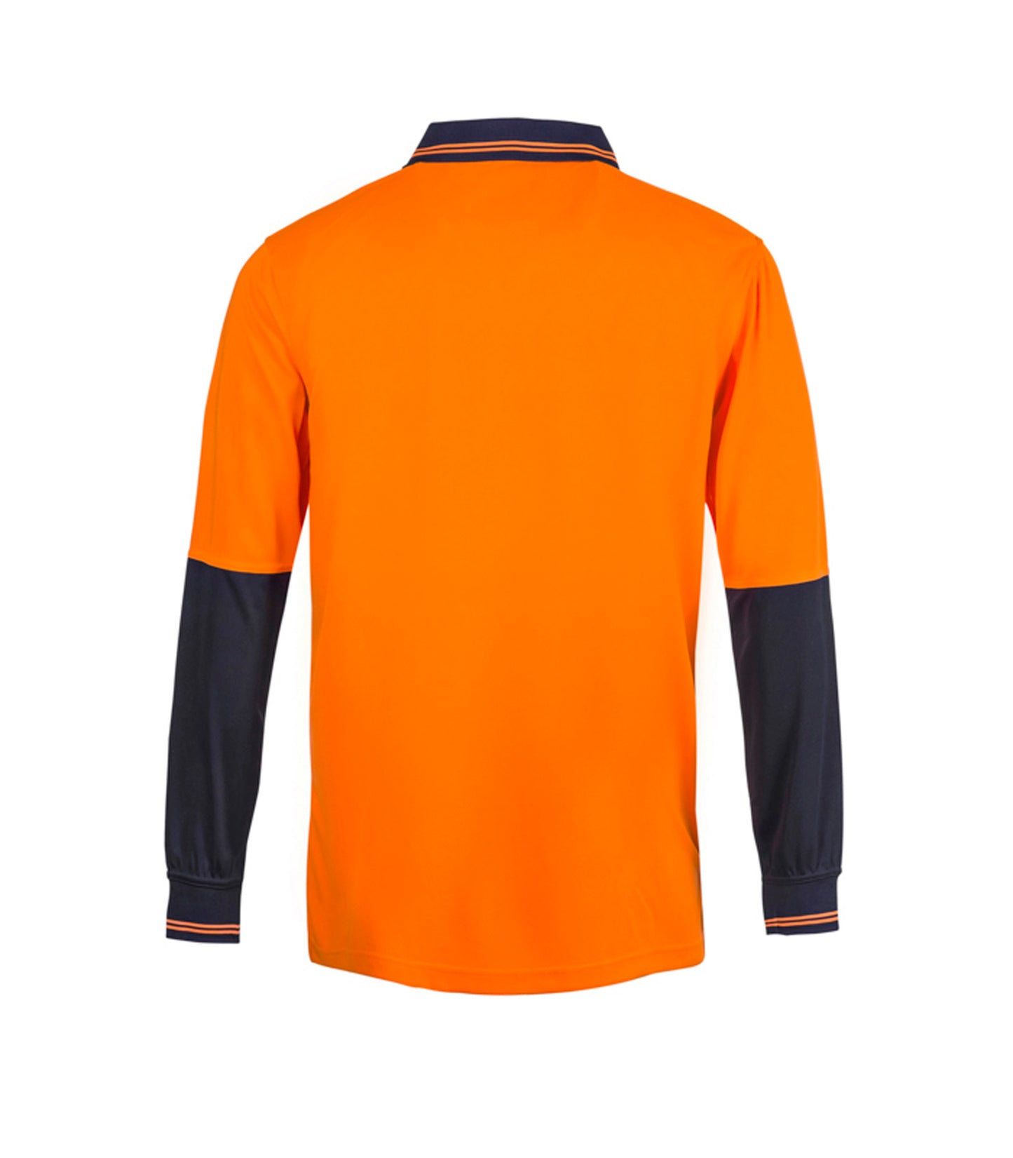 WORKCRAFT-HI VIS TWO TONE LS POLO CB