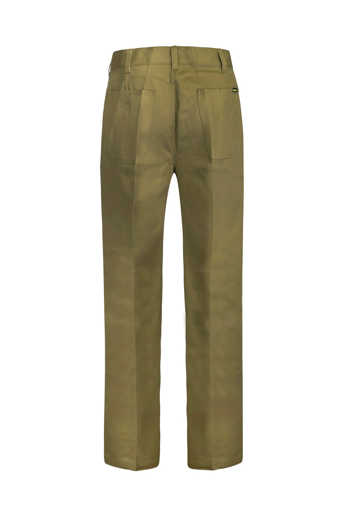 WORKCRAFT-SINGLE PLEAT COTTON PANT LONG