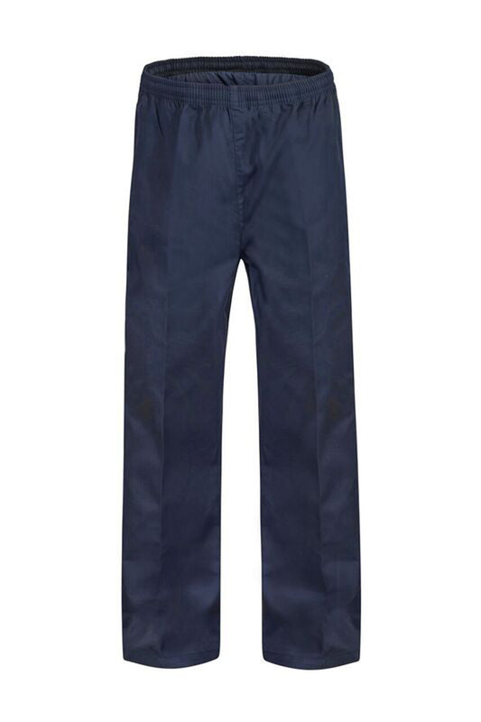 WORKCRAFT-ELASTIC DRAWSTRING WAIST PANT