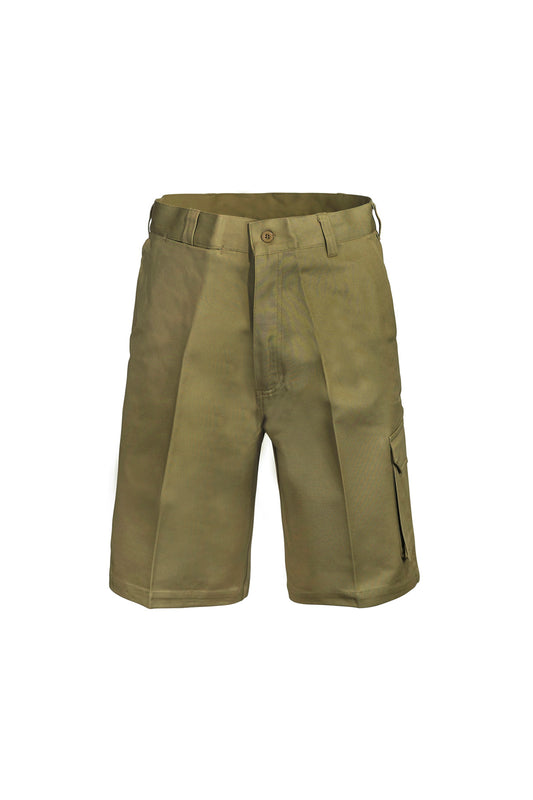 WORKCRAFT-CARGO COTTON DRILL SHORTS