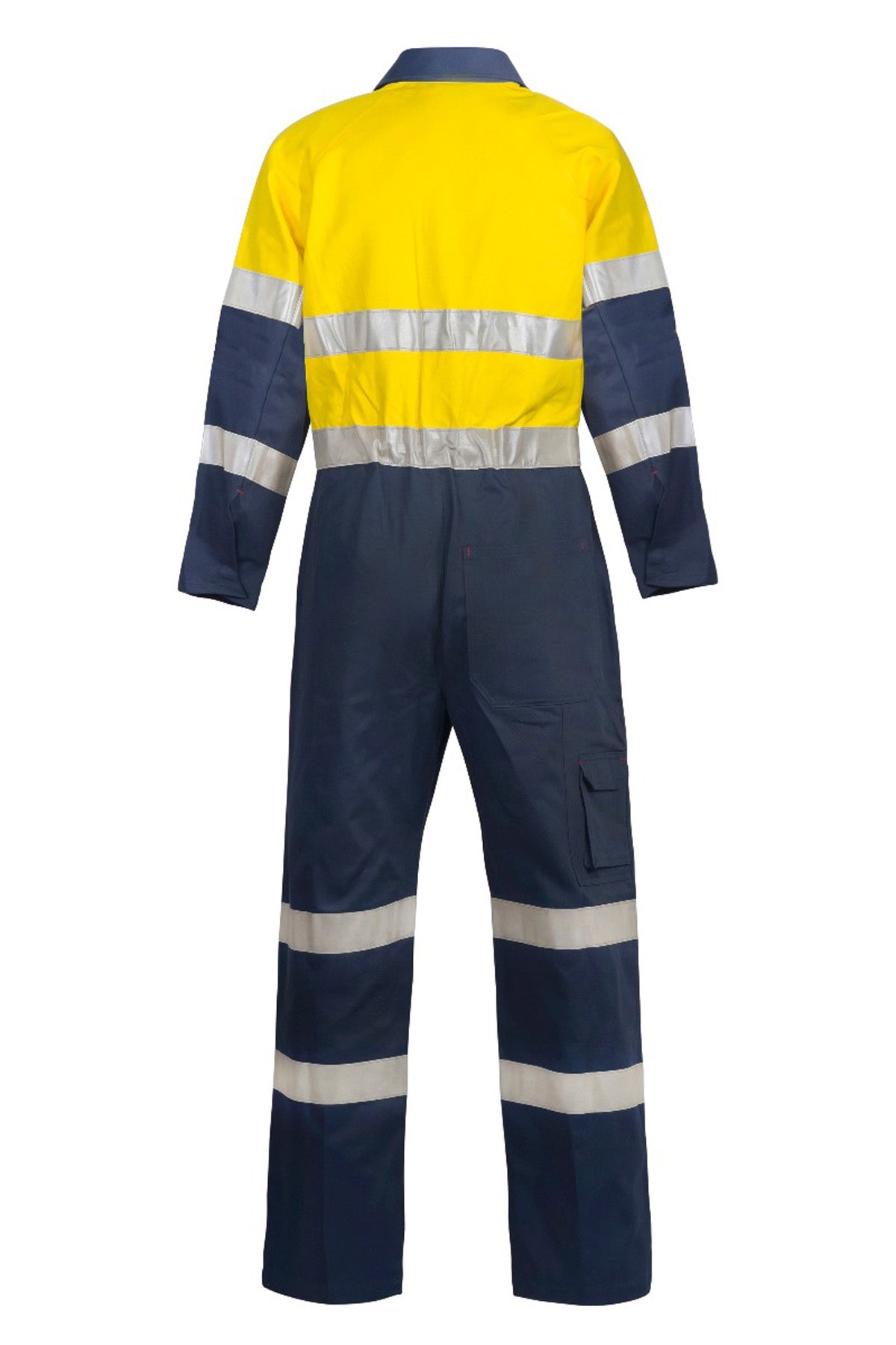 WORKCRAFT-HI VIS COVERALL IND TAPE