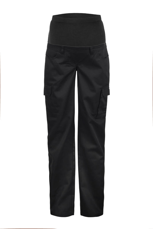 WORKCRAFT-LADIES MATERNITY CARGO TROUSER