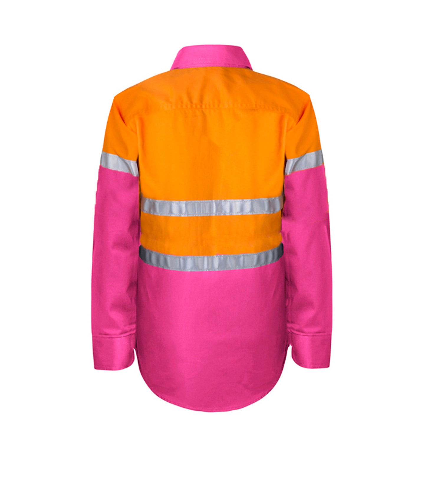 WORKCRAFT-KIDS HI VIS SHIRT CSR REF TAPE
