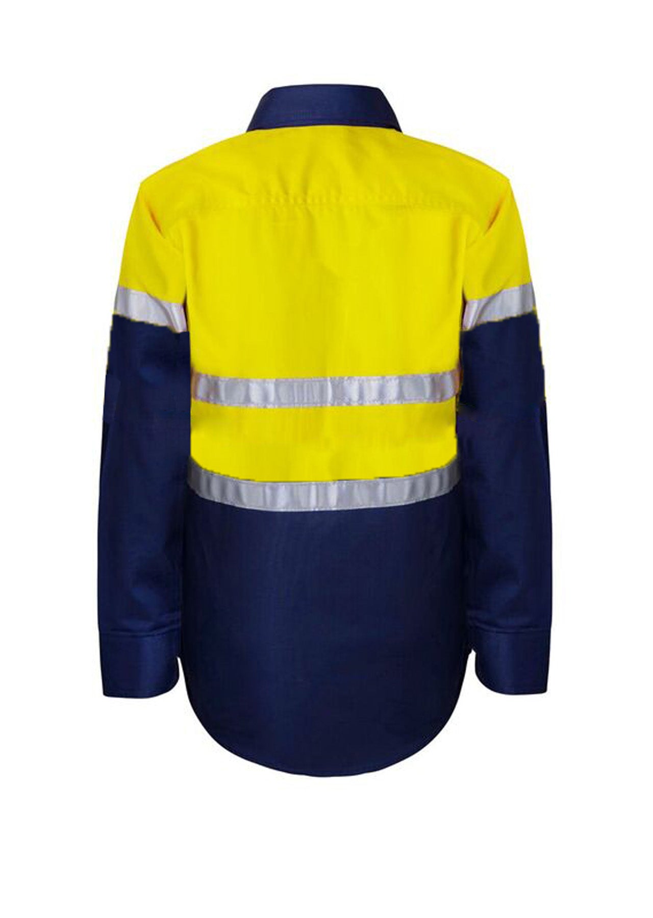 WORKCRAFT-KIDS HI VIS SHIRT CSR REF TAPE