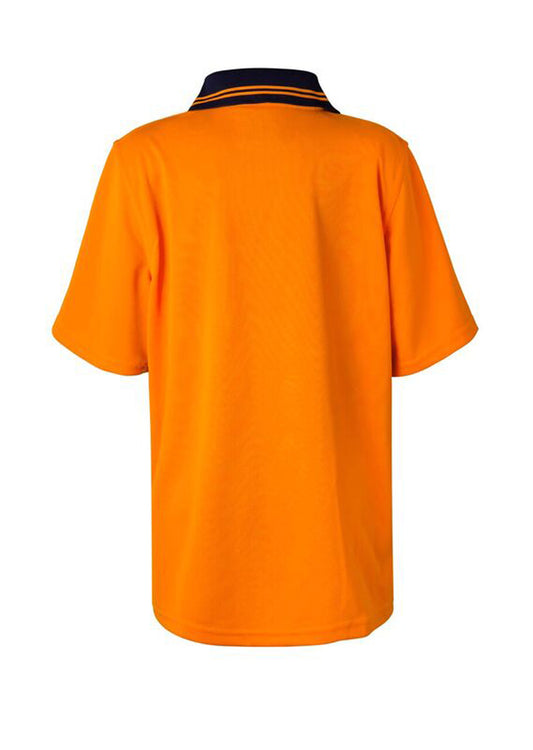 WORKCRAFT-KIDS S/S TWO TONE POLO