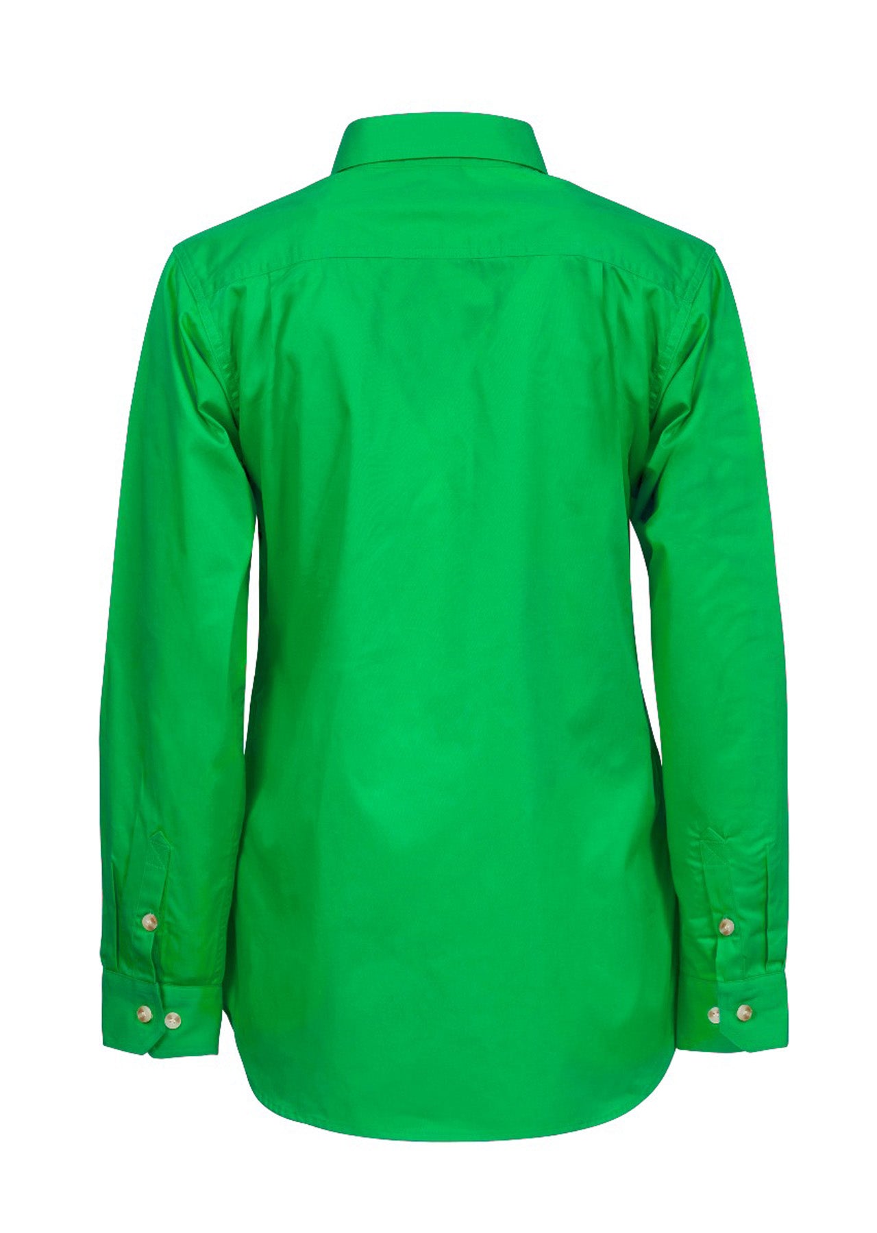 WORKCRAFT-LADIES HALF PLACKET SHIRT
