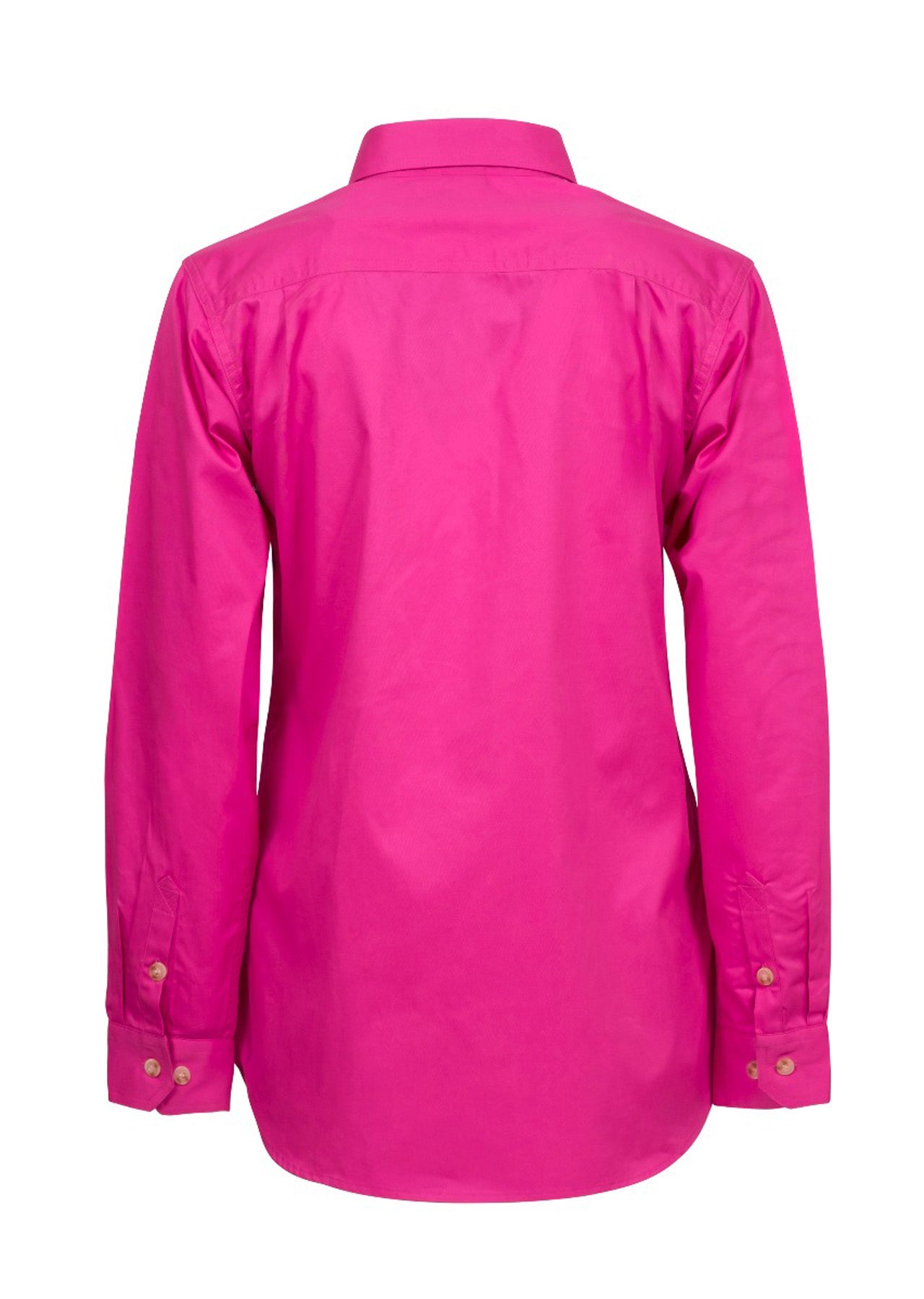 WORKCRAFT-LADIES HALF PLACKET SHIRT