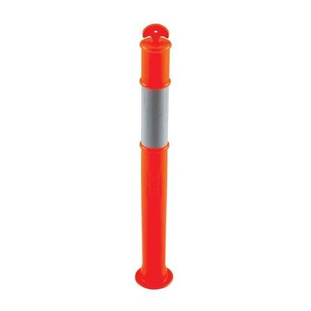 PRO - T-Top Bollard Stem Only Orange (Pack of 3)