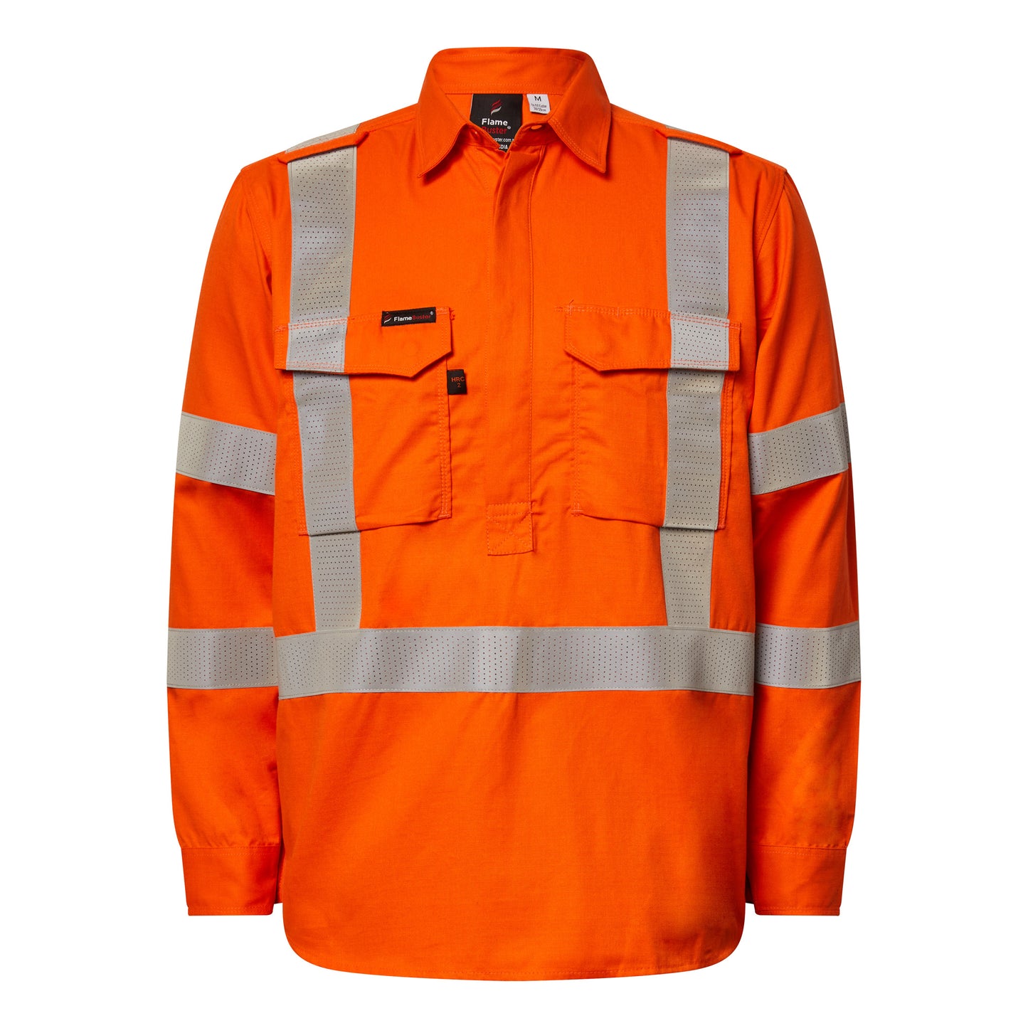 FLAMEBUSTER-MENS HRC2 CLOS FRONT ORG SHIRT