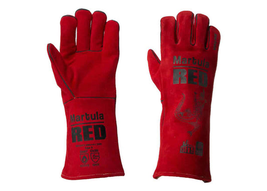 YSF - Martula Red Kevlar Welders Gloves (Carton of 48)