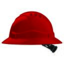 PRO - V6 Hard Hat Vented Full Brim Ratchet Harness