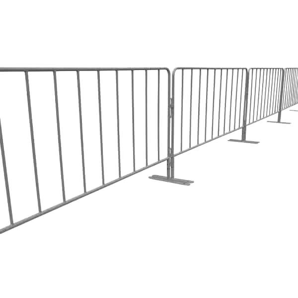 Fortress - Galvanised Crowd Control Barrier