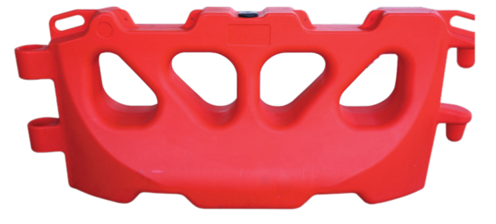 Trafix - 2000 Red Water Filled Barrier - Red