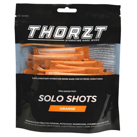 Thorzt - 99% Sugar Free Hydration Solo Shots (Pack of 50)