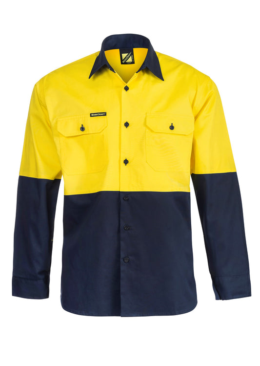 Workcraft - LIGHTWEIGHT VENTED SHIRT-LS