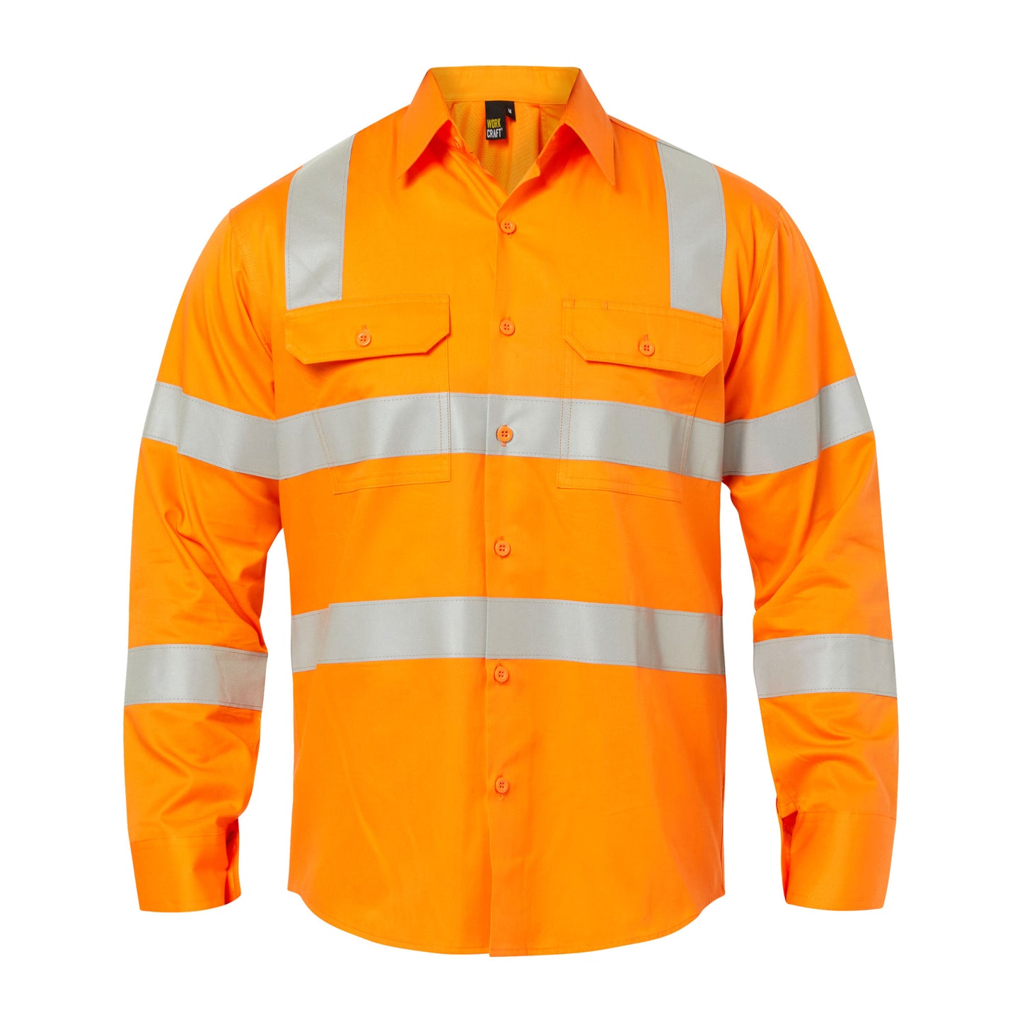 WORKCRAFT-COTTON SHIRT WITH CSR TAPE