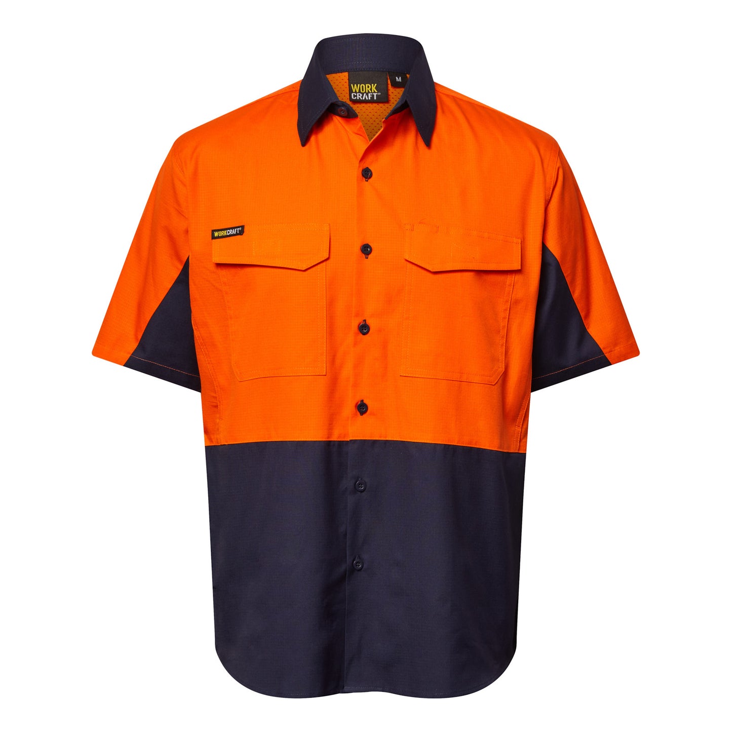 WORKCRAFT-RIPSTOP SS VENTED SHIRT