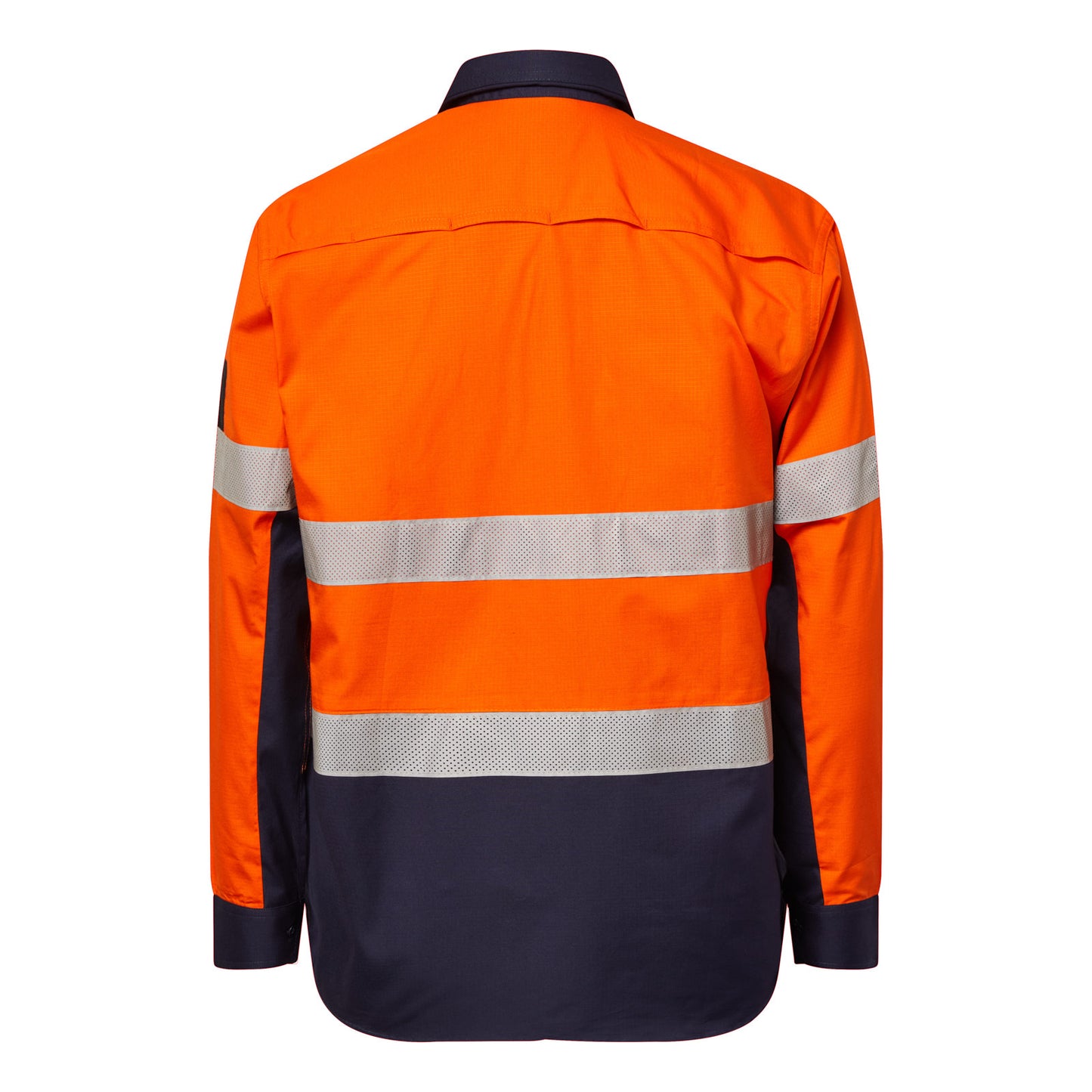WORKCRAFT-RIPSTOP LS VENTED SHIRT W/TAPE