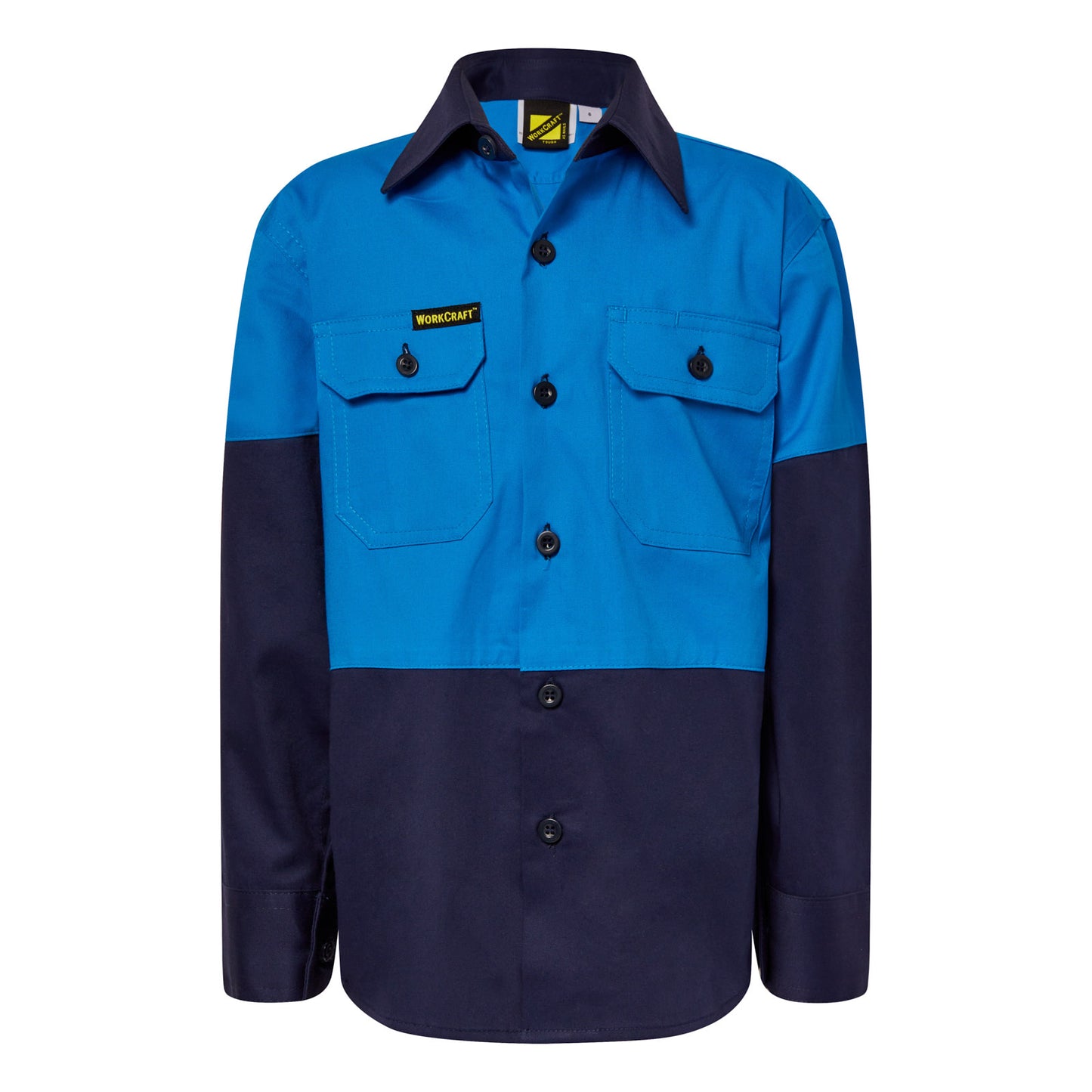 WORKCRAFT-KIDS TWO TONE SHIRT