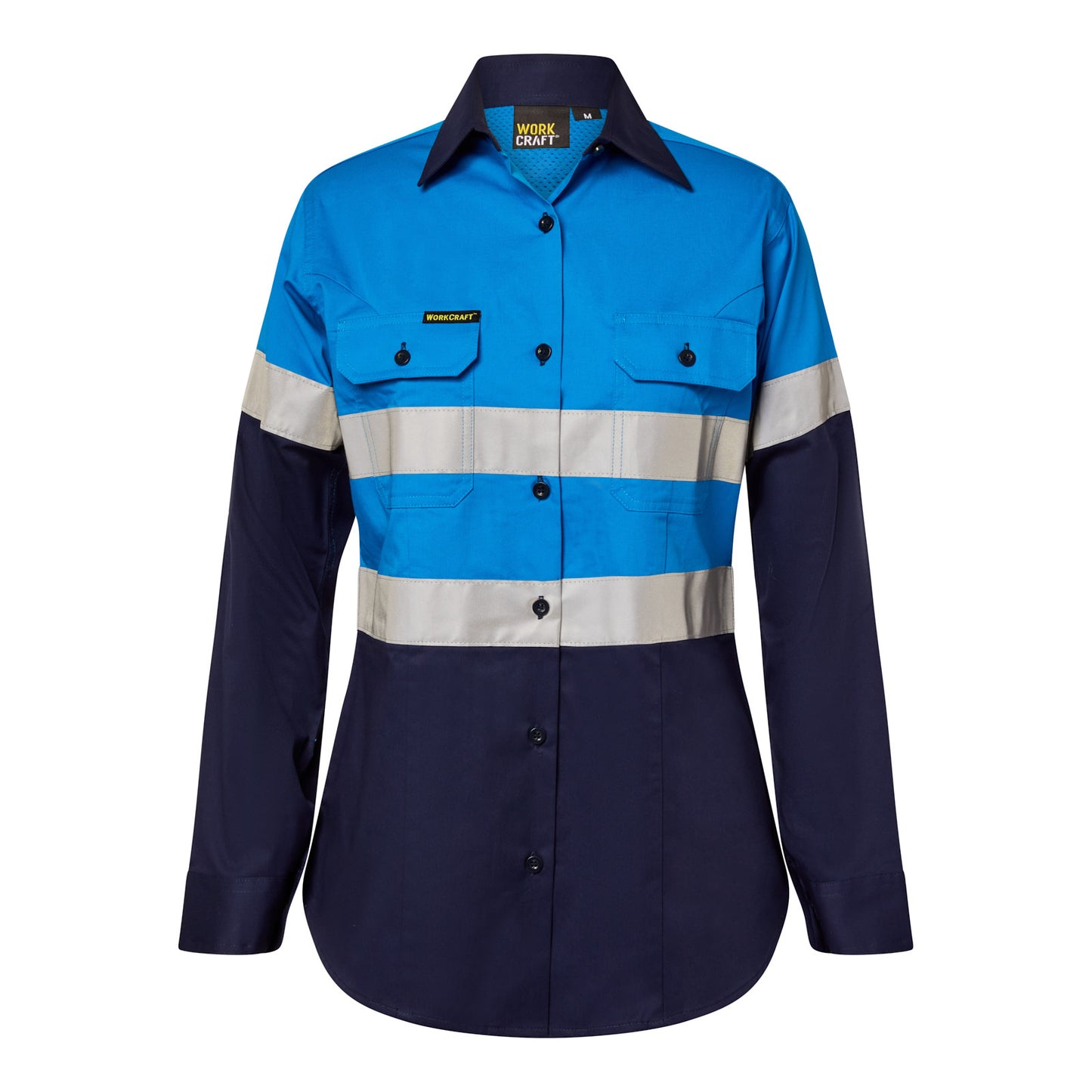 WORKCRAFT-LADIES HI VIS 2 TONE SHIRT REF