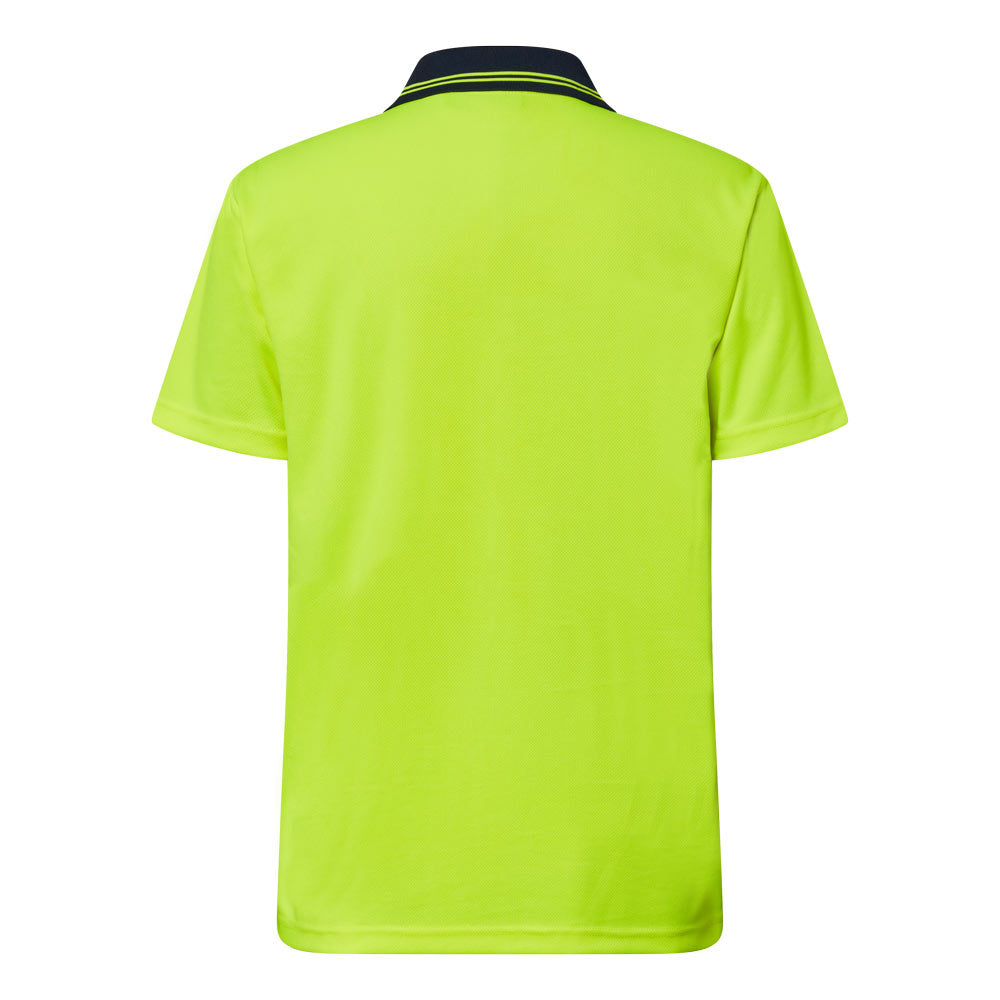 WORKCRAFT-HI VIS LIGHTWEIGHT SS POLO
