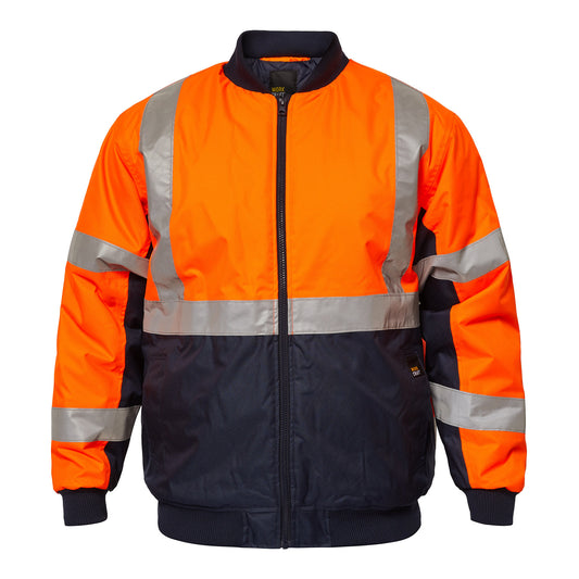 WORKCRAFT-TWO TONE BOMBER -X TAPE JKT