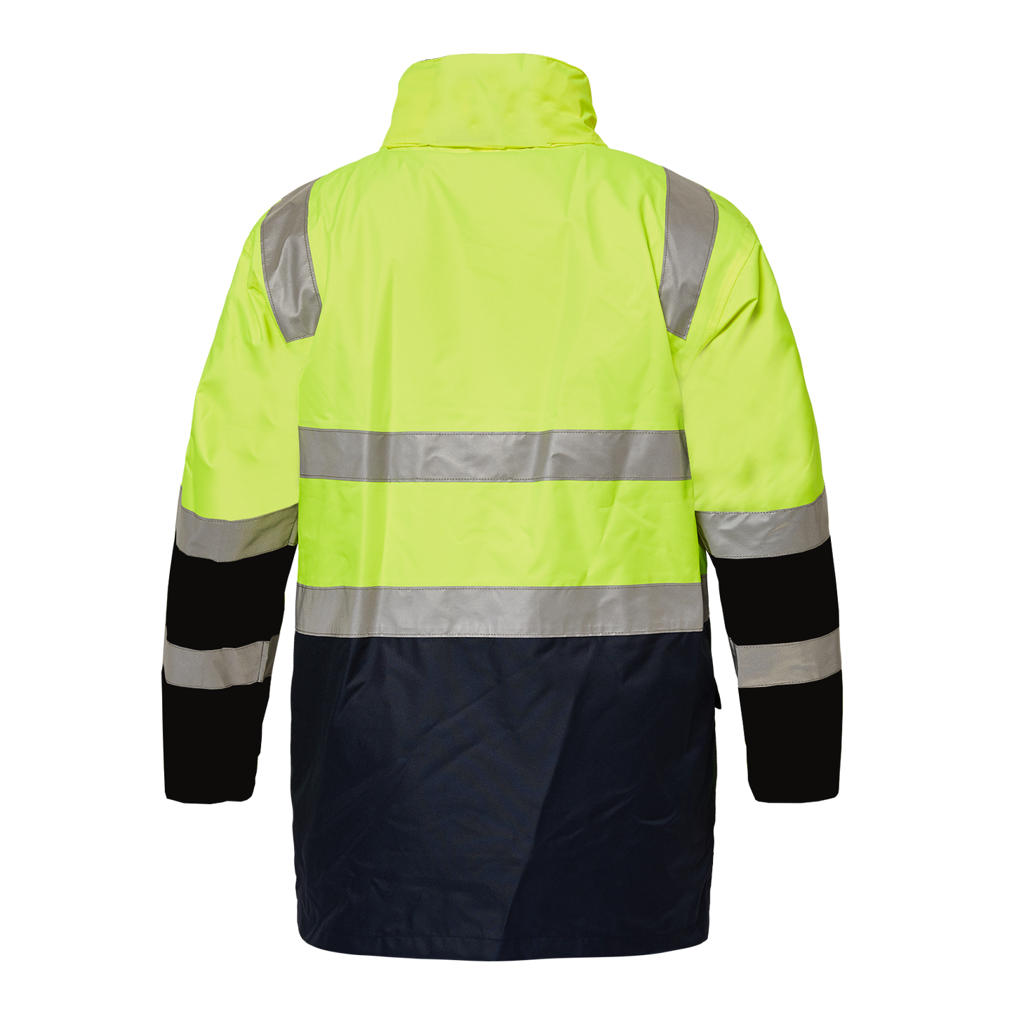 WORKCRAFT-HI VIS JACKET WITH TAPE