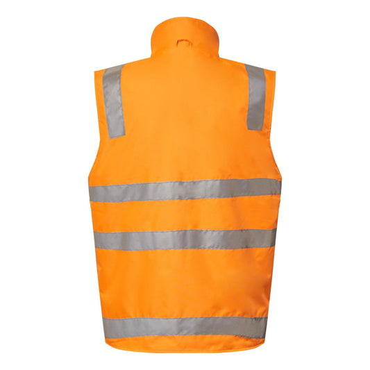 WORKCRAFT-VIC RAIL HIVIS VEST TAPE